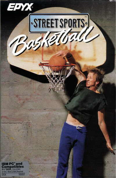 Pochette Street Sports Basketball version PC MS-DOS