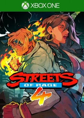 Pochette Streets of Rage 4 version Xbox One