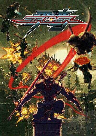 Pochette Strider version PlayStation 3