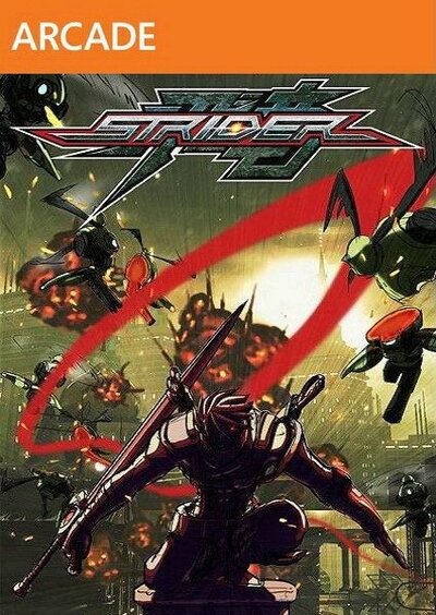 Pochette Strider version Xbox 360