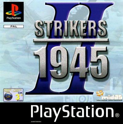 Pochette Strikers 1945 II version PlayStation