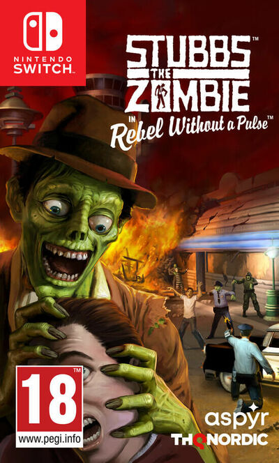 Pochette Stubbs the Zombie in Rebel without a Pulse version Switch