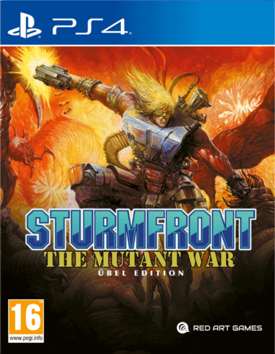 Pochette SturmFront - The Mutant War version PlayStation 4