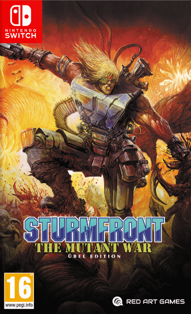 Pochette SturmFront - The Mutant War version Switch