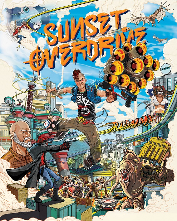 Pochette Sunset Overdrive version PC Windows