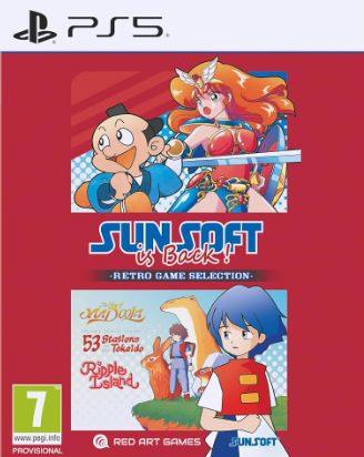 Pochette Sunsoft is Back! Retro Game Selection version PlayStation 5