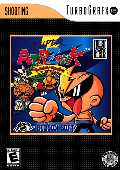 Pochette Super Air Zonk version Wii