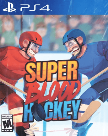 Pochette Super Blood Hockey version PlayStation 4