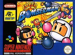 Pochette Super Bomberman version Super Nintendo