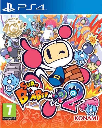 Pochette Super Bomberman R 2 version PlayStation 4