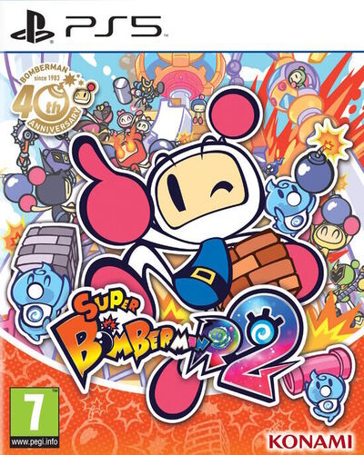 Pochette Super Bomberman R 2 version PlayStation 5