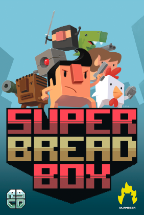Pochette Super Bread Box version Commodore 64