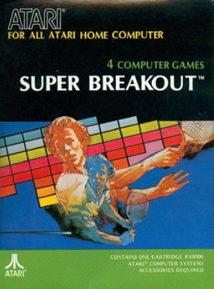 Pochette Super Breakout version Atari ST