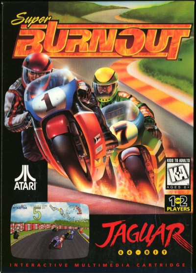 Pochette Super Burnout version Jaguar