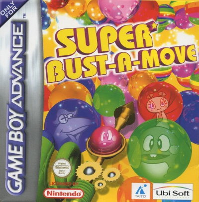 Pochette Super Bust-A-Move version GameBoy Advance