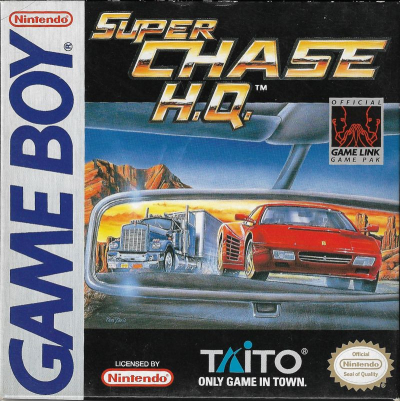 Pochette Super Chase H.Q. version GameBoy/Color