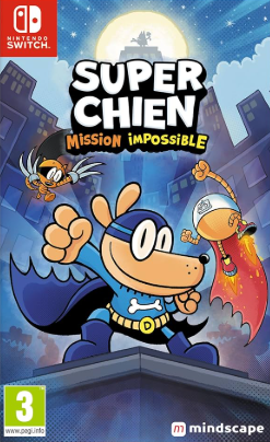 Pochette Super Chien : Mission impossible version Switch