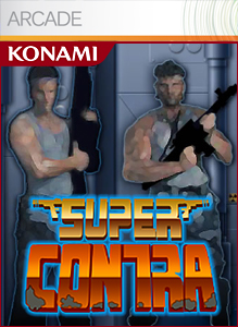 Pochette Super Contra version Xbox 360