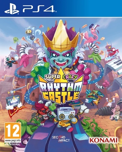 Pochette SUPER CRAZY RHYTHM CASTLE version PlayStation 4