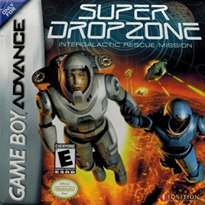 Pochette Super Dropzone version GameBoy Advance