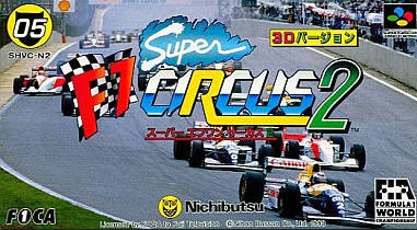 Pochette Super F1 Circus 2 version Super Nintendo