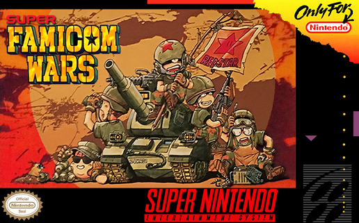 Pochette Super Famicom Wars version Super Nintendo