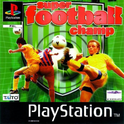 Pochette Super Football Champ version PlayStation