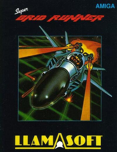 Pochette Super Grid Runner version Amiga
