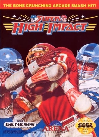 Pochette Super High Impact version Megadrive