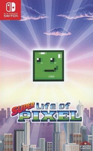 Pochette Super Life of Pixel version Switch