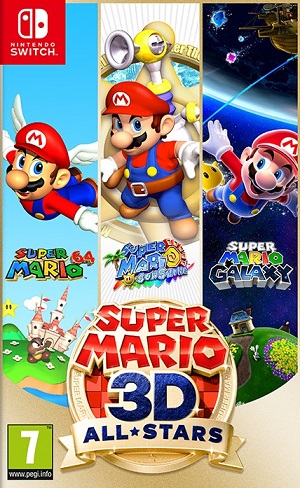 Pochette Super Mario 3D All-Stars version Switch
