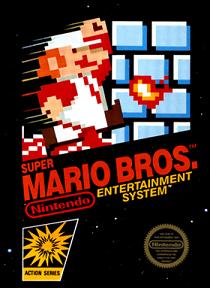 Pochette Super Mario Bros. version NES