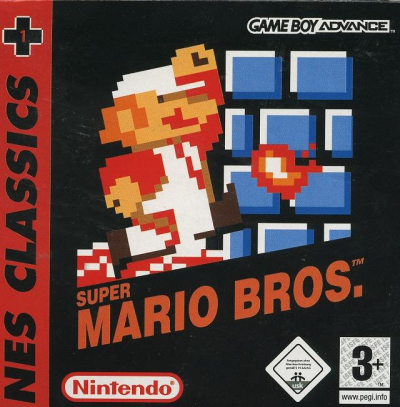 Pochette Super Mario Bros. version GameBoy Advance