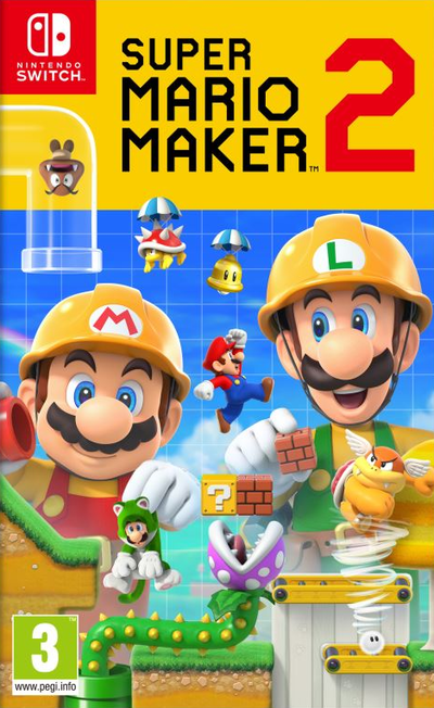Pochette Super Mario Maker 2 version Switch