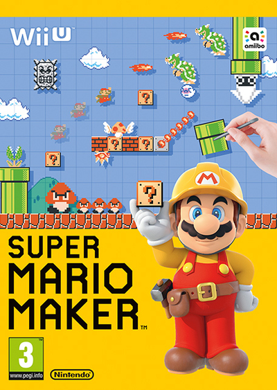 Pochette Super Mario Maker version Wii U