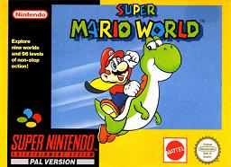 Pochette Super Mario World version Super Nintendo