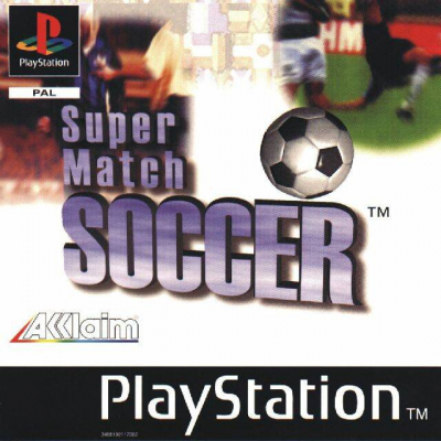 Pochette Super Match Soccer version PlayStation