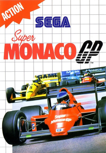 Pochette Super Monaco GP version Master System