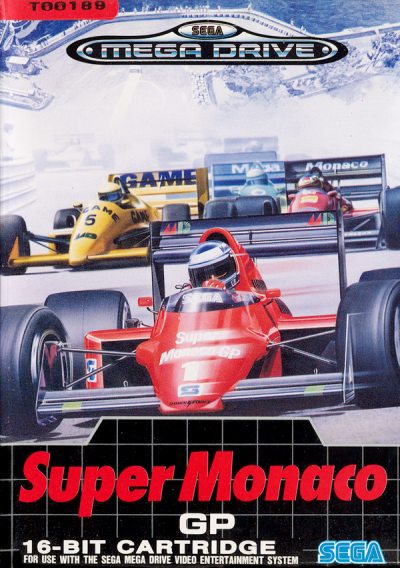 Pochette Super Monaco GP version Megadrive