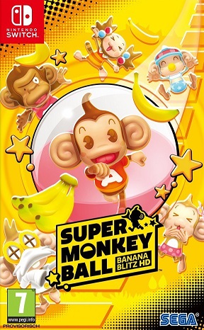 Pochette Super Monkey Ball : Banana Blitz HD version Switch