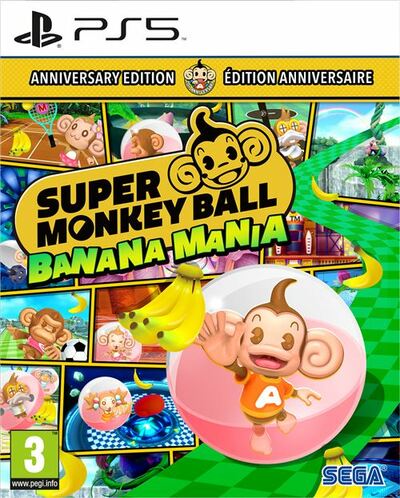 Pochette Super Monkey Ball : Banana Mania version PlayStation 5