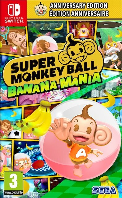 Pochette Super Monkey Ball : Banana Mania version Switch
