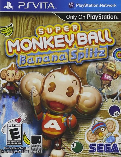 Pochette Super Monkey Ball : Banana Splitz version PSVita