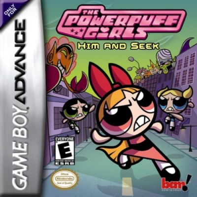 Pochette Super Nanas : Him & Seek version GameBoy Advance