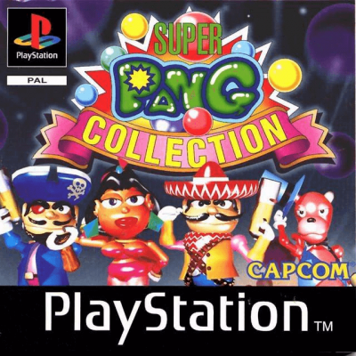 Pochette Super Pang Collection version PlayStation