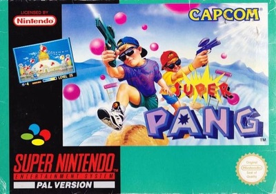 Pochette Super Pang version Super Nintendo