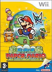 Pochette Super Paper Mario version Wii