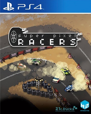 Pochette Super Pixel Racers version PlayStation 4