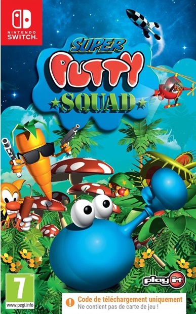 Pochette Super Putty Squad version Switch