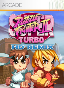 Pochette Super Puzzle Fighter II Turbo HD Remix version Xbox 360